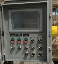 Stone Saw RetroFit HMI Cabinet