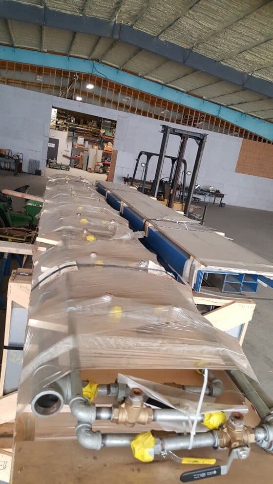 ITS Ships Custom Conveyor Oven with Cooler - International Thermal Systems